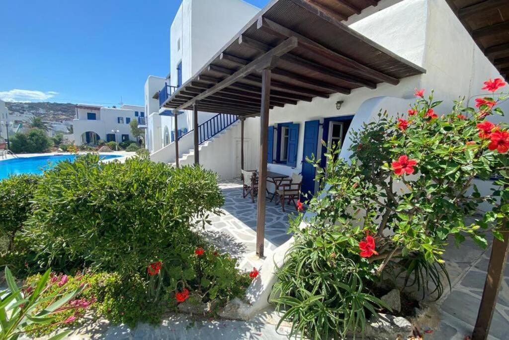 Pigeon House Ornos Beach Mykonos Town المظهر الخارجي الصورة